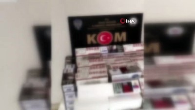 kacakcilik operasyonu -  Sivas’ta kaçakçılık operasyonu, 20 bin adet makoron ele geçirildi Videosu