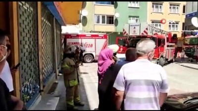  Sultangazi'de ocakta unutulan yemek yangına neden oldu