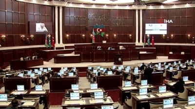  - TBMM Başkanı Şentop, Azerbaycan-Pakistan-Türkiye Üçlü Parlamento Başkanları Toplantısı'na katıldı