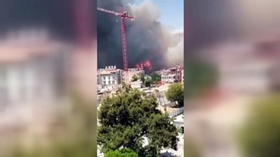 ormanli - ANTALYA - Manavgat'taki orman yangını yerleşim yerlerini tehdit ediyor (3) Videosu