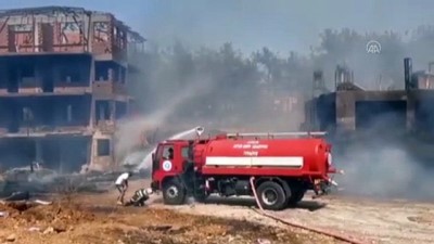 ormanli - ANTALYA - Orman yangınına havadan ve karadan müdahale ediliyor (6) Videosu