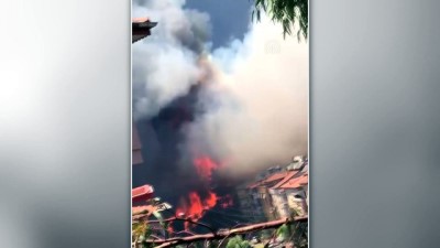 gokyuzu - ANTALYA - Orman yangınına havadan ve karadan müdahale ediliyor (9) Videosu