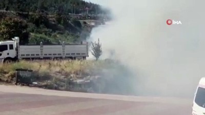 makilik alan -  Bilecik'te makilik alanda yangın Videosu