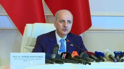 muzakere - GENCE - AK Parti Genel Başkanvekili Kurtulmuş, Azerbaycan temaslarını değerlendirdi Videosu