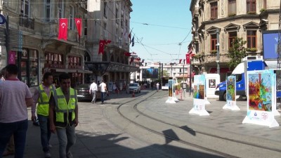 yerel secimler - İSTANBUL - Beyoğlu Belediye Başkanı Haydar Ali Yıldız'dan İBB'ye ağaç tepkisi Videosu
