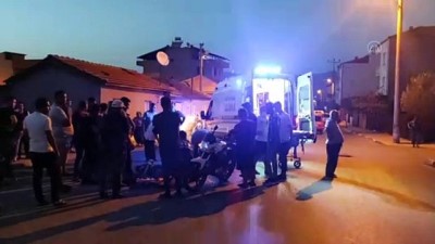 MANİSA - İki motosiklet çarpıştı: 2 yaralı