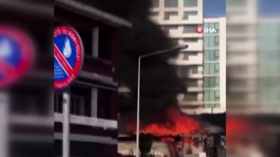 yangina mudahale -  Tarabya Sahili’nde metruk binada yangın çıktı Videosu