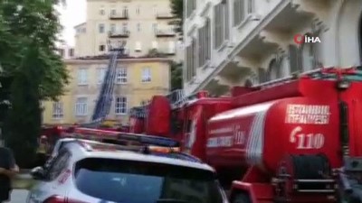 cati kati -  Beyoğlu'nda Fransız Konsolosluğu'na ait kreşte korkutan yangın Videosu