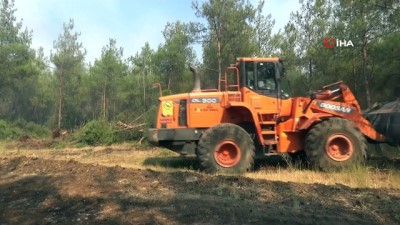  Kilis'teki orman yangını söndürülemiyor