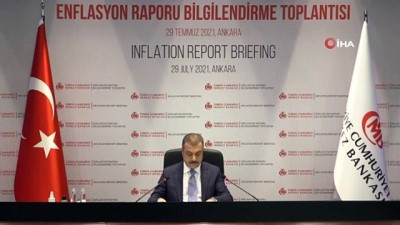  TCMB Başkanı Kavcıoğlu, enflasyon raporu 2021-III bilgilendirme toplantısında konuştu