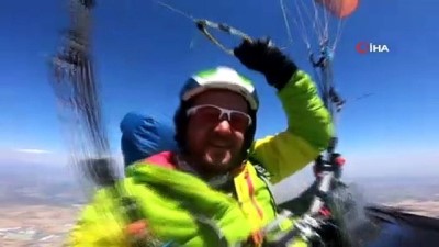 parasutcu -  Yamaç paraşütçüleri daha önce denenmemiş uçuş gerçekleştirdi Videosu