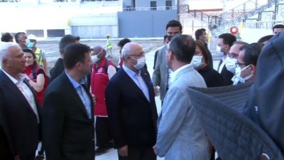 hatira fotografi - Bakan Kasapoğlu İzmir Alsancak Stadı inşaatını inceledi Videosu