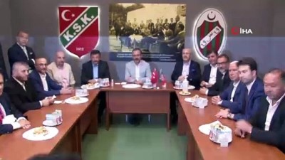Bakan Kasapoğlu’ndan Karşıyaka'ya stat müjdesi