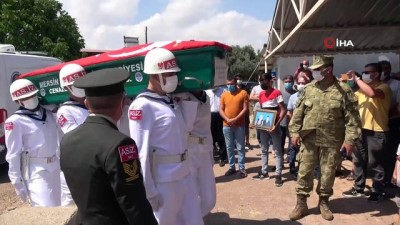 cenaze araci -  Kore Gazisi Halil Gürsoy Mersin'de son yolculuğuna uğurlandı Videosu