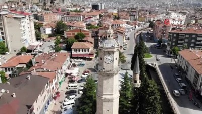  Tarihi saat kulesi 119 yıldır zamana tanıklık ediyor