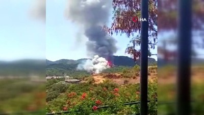 ormanli -  Marmaris’teki orman yangınının ilk başladığı ana ait görüntüler ortaya çıktı Videosu