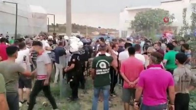grup genc -  Orman yangınıyla boğuşan Manavgat’ta gözaltına alınan iki kişi zırhlı araç ile alandan uzaklaştırıldı Videosu