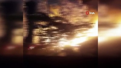 ormanli -  Ormanlık alandaki ahşap restoranda yangın Videosu