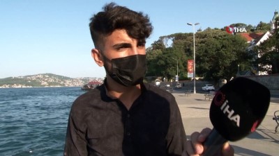 yunus baligi -  Tarabya’da içler acıtan görüntü: Ölü yavru yunus kıyıya vurdu Videosu