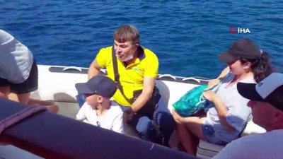 kooperatif -  Bodrum’daki yangın kısa sürede büyüdü, turistler botlarla teknelere taşındı Videosu
