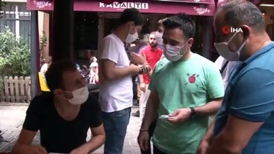 Beşiktaş polisinden 'çığırtkan' denetimi