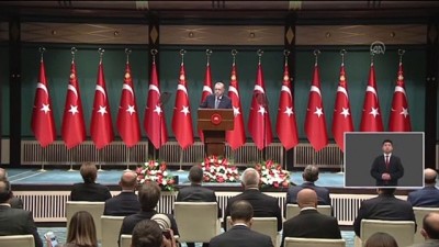 ANKARA - Cumhurbaşkanı Erdoğan:'(Salgın sürecindeki destekler) Doğrudan desteklerin tutarı 150 milyar lirayı aştı''