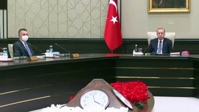 ANKARA - Cumhurbaşkanlığı Kabinesi toplandı