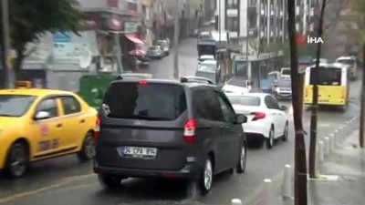 yagmur -  İstanbul’da yağış etkili olmaya başladı Videosu