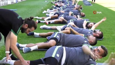 Konyaspor yeni sezon hazırlıklarını sürdürüyor