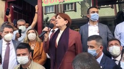 propaganda - MALATYA - İYİ Parti Genel Başkanı Akşener, Doğanşehir ve Akçadağ ilçelerinde esnafı ziyaret etti Videosu