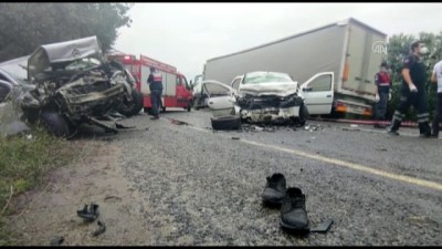 BURSA - Trafik kazası: 4 ölü 5 yaralı