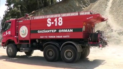 ormanli - GAZİANTEP - Örtü yangını söndürüldü Videosu
