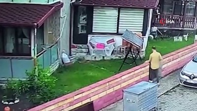 tecavuz -  Genç kadını taciz eden zanlı balkonda kameraya böyle yakalandı Videosu