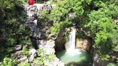 ilkbahar - KAHRAMANMARAŞ - 'Galgamaç Şelalesi' ziyaretçilerini büyülüyor Videosu