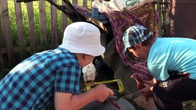 rehabilitasyon merkezi - Kastamonulu baba, 3,5 yaşındaki engelli oğlu için evinde 'rehabilitasyon merkezi' oluşturdu Videosu