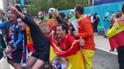 ispanya - LONDRA - İtalya - İspanya maçına doğru (2) Videosu
