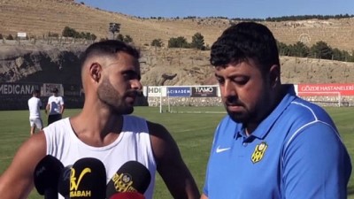 basin mensuplari - MALATYA - Yeni Malatyaspor'un yeni transferi Rayane Aabid: 'Ligi iyi yerlerde bitirmek istiyoruz' Videosu