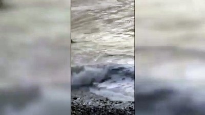 deniz polisi - RİZE - Akıntıya kapılarak denizde kaybolan Hasan Furuncu'nun son görüntüleri Videosu