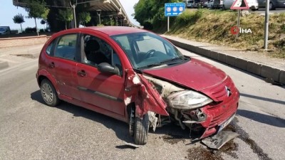  - Samsun'da kavşakta kaza: 2 yaralı