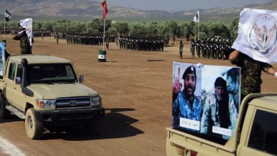 mezuniyet - AFRİN - Suriye Mili Ordusu saflarını 1500 yeni askerle güçlendirdi Videosu