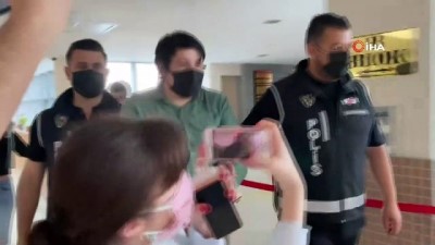 tutuklu sanik -  Çiftlik Bank sanığı Mehmet Aydın adliyede Videosu