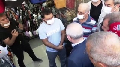 asgari ucret - MERSİN - Kılıçdaroğlu, esnafı ziyaret etti Videosu