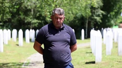 kimlik tespiti - SREBRENİTSA - Srebrenitsa'daki soykırımda ölüm yolunda hayatta kalmayı başaran Enver Secic yaşadıklarını anlattı Videosu