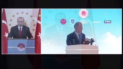 ANKARA - Cumhurbaşkanı Erdoğan: 'Ülkemizi savunma sanayinde dışa bağımlılıktan tamamen kurtarıncaya kadar yatırımlarımızı artırarak devam ettireceğiz'