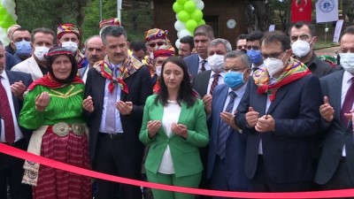 demirli - BİLECİK - Bakanlar Pakdemirli ve Dönmez, Küçükelmalı Tabiat Parkı'nın açılışını yaptı Videosu