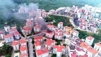 yangina mudahale -  Bursa’da korkutan yangın Videosu