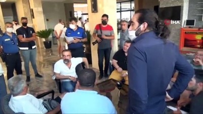 zabita -  Didim’deki ruhsatsız otel ikinci kez mühürlendi Videosu