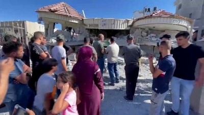 plastik mermi - RAMALLAH - İsrail, Batı Şeria'da Filistinli bir tutuklunun evini yıktı (2) Videosu