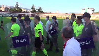 polis mudahale - TOKAT -  Amatör maç sonunda gerginlik Videosu