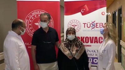 yerli asi -  Turkovac’ın Faz-3 çalışmaları kapsamında İstanbul'da gönüllüler aşılanıyor Videosu